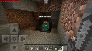 REAL HEROBRINE SIGHTNING | 100% PROOF | 100% REAL [MINECRAFT PE 0.15.0]