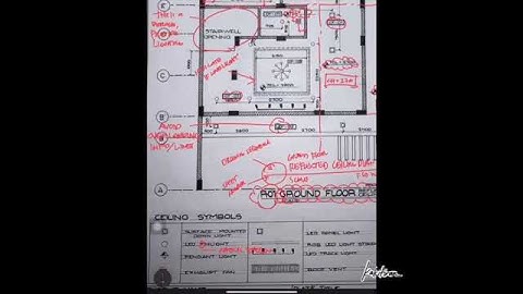 Common Architectural Working Drawing Mistakes: Reflected Ceiling Plan (shorts)