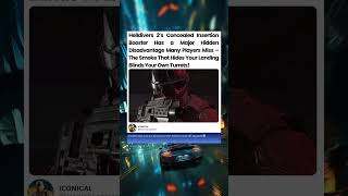 helldivers 2's concealed insertion has a major hidded disadvantage many players miss #helldivers2