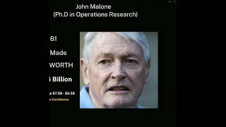 Billionaire John Malone: How he made his money Details
