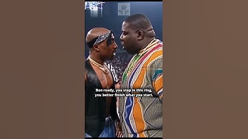 TUPAC VS BIGGIE WRESTLING MATCH FACE OFF 1998!
