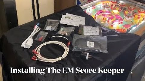 How to Install The EM Score Keeper on your Electromechanical Pinball Machine!