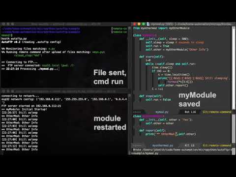 Ultra-fast MicroPython Development with AutoFTP
