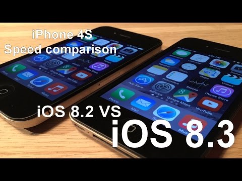iOS 8.3 vs iOS 8.2 on iPhone 4S