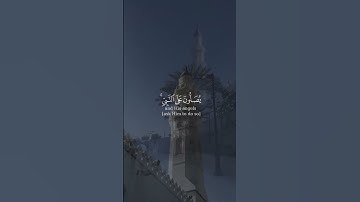 إن الله و ملائكته يصلون على النبي من سورة الاحزاب بصوت الشيخ فهد المطيري
