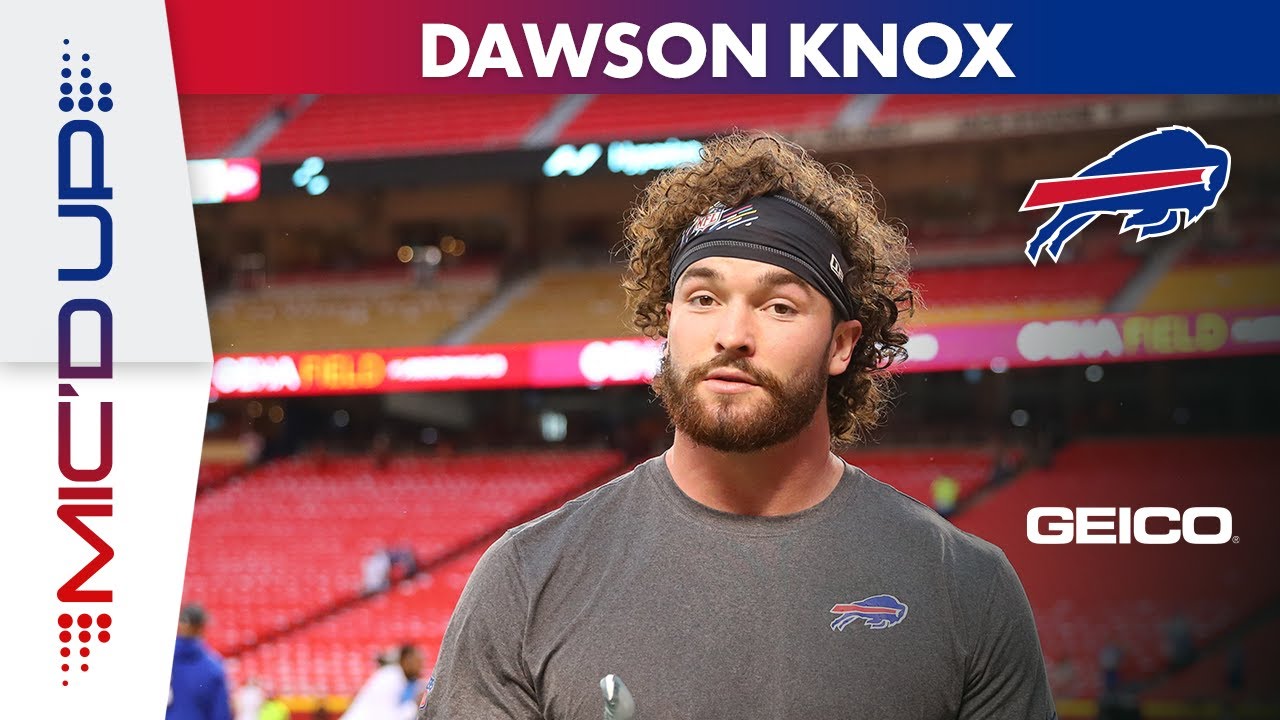 Dawson Knox Mic'd Up in Sunday Night Win in Kansas City! Buffalo