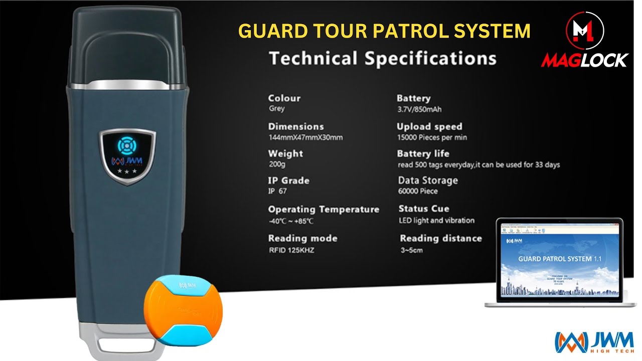 Guard tour patrol system - YouTube