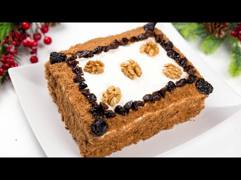 ОЧЕНЬ Ленивый и БЮДЖЕТНЫЙ ТОРТ - Самый простой и Быстрый Рецепт ТОРТА на НОВЫЙ ГОД 2024