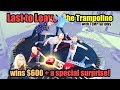Last to Leave the Trampoline WITH Temptations WINS $600 CASH!