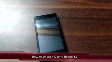 How to unbrick Xiaomi Redmi 1S or Xiaomi Hongmi 1S Smartphone