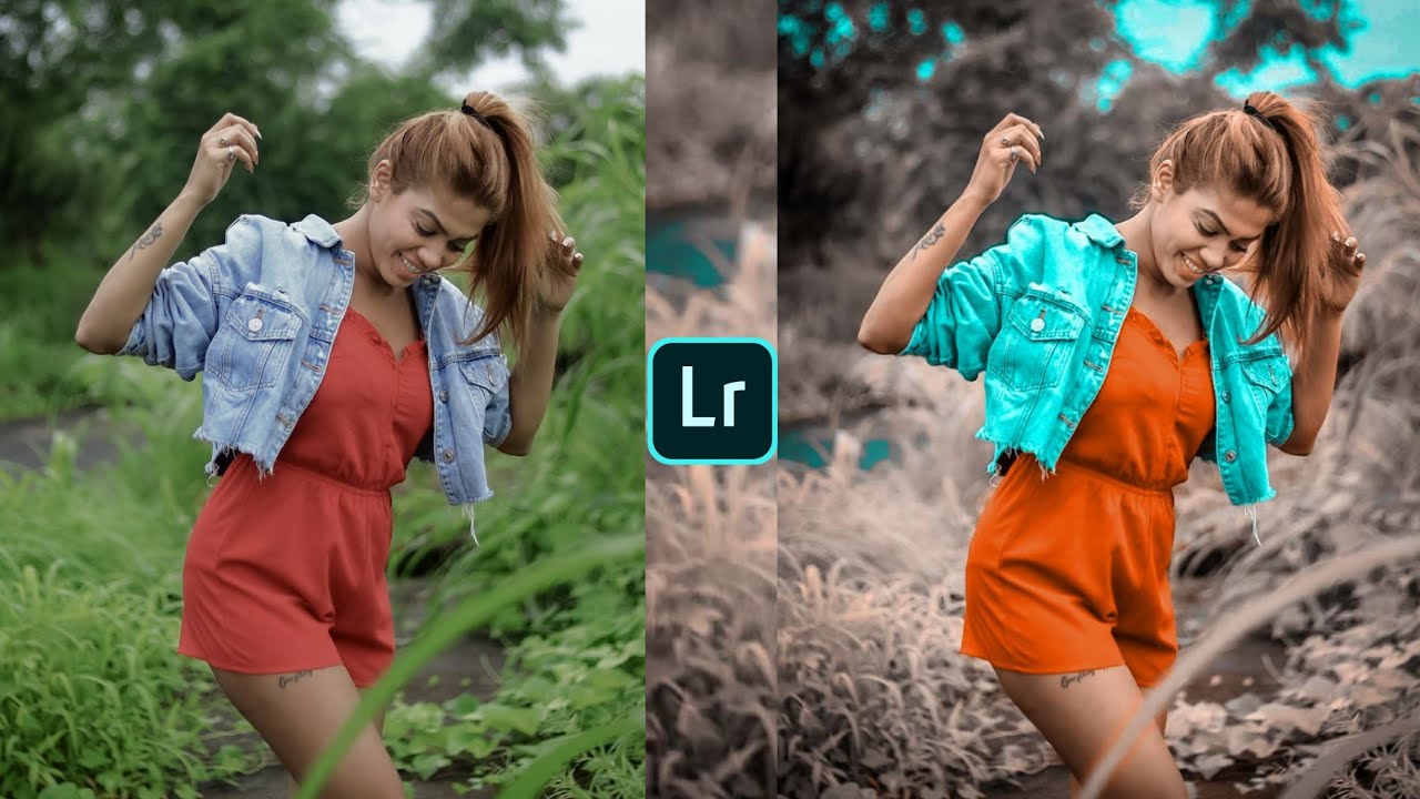 Lightroom Aqua And Red Photo Editing | Lightroom Photo Editing || preset download free ||