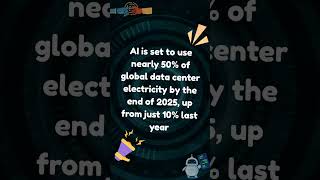 AI to Consume 50% of Data Center Power in 2025 #technews #news #shorts #ai #tech #technology