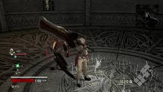 Code Vein - Cathedral of Sacred Blood: Armored Stone-Crusher Fight (Regen Activation Factor) (2019)