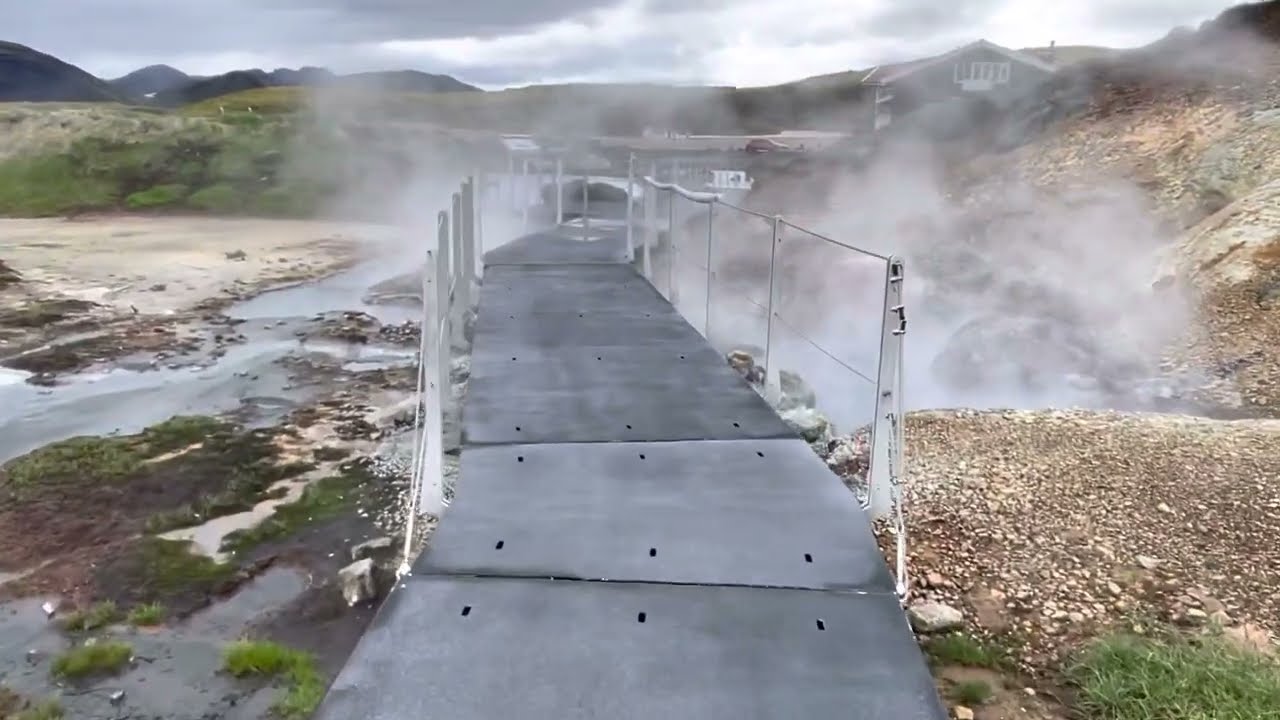 Hveradalir-Valley of Hot Springs - Iceland — Hveradalir — video poster
