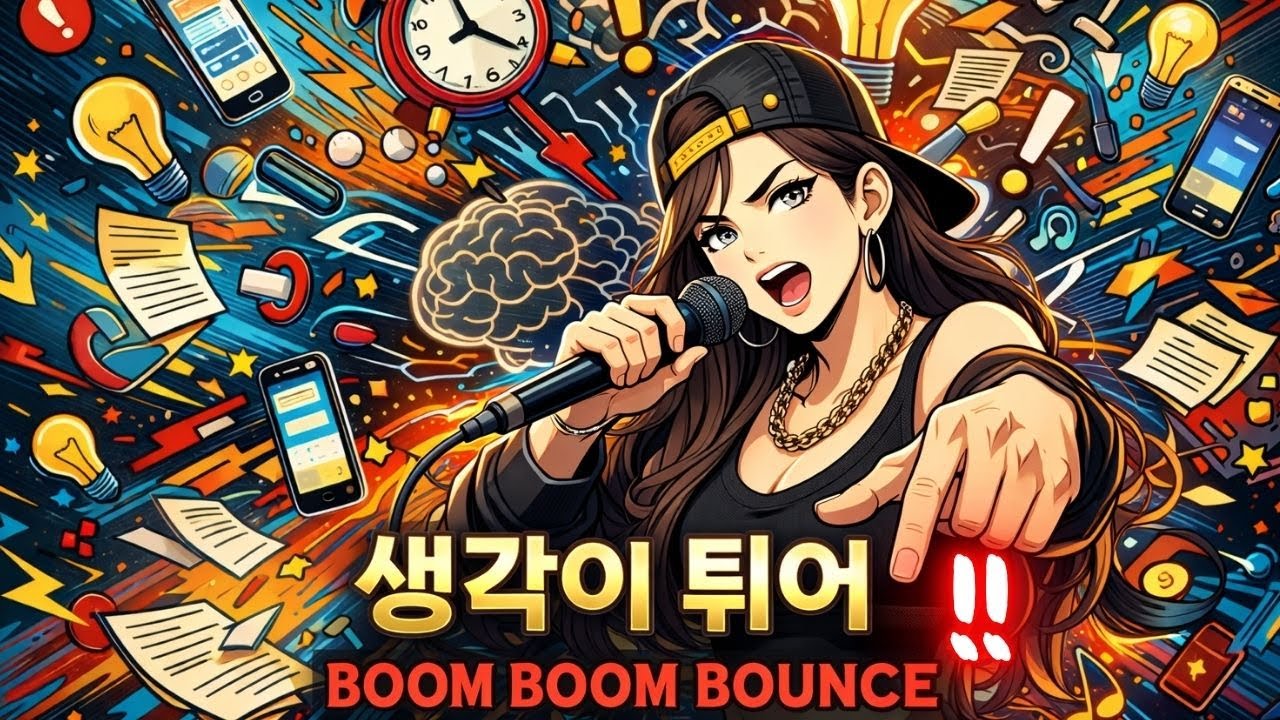 생각이 튀어 (Boom Boom Bounce) | ADHD Flow Hip-Hop Music Video 