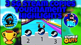 3 Stumble Guys Steam Copies Tournament Highlights