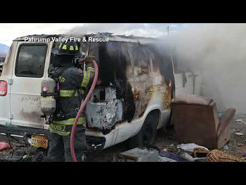 01-04-2022 Pahrump Valley Fire Investigating Homeless Camp Fires