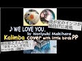 【カリンバ演奏カバー】WE LOVE YOU. by Noriyuki Makihara 槇原敬之 [chromatic kalimba cover] 輪投げに挑戦するインコとともに