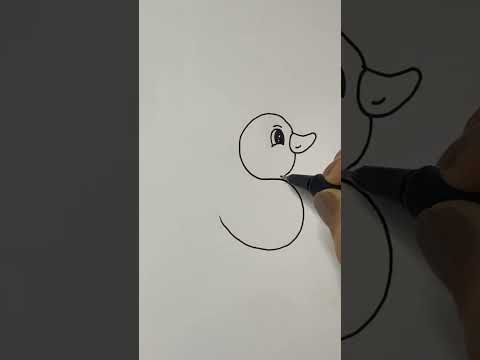 رسم بطة بحرف S يلا جربوها واكتبولي رأيكم Origami Craft رسم Drawing