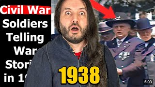 Recordings of People form the 1800s are SHOCKING - Civil War soldiers Speak