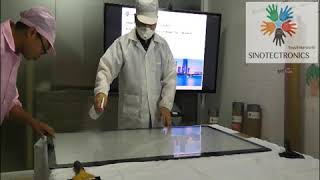 Touch Foil Lamination Video -- By Sinotectronics