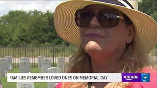Families remember loved ones on Memorial Day