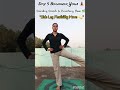 “Day 5 Beginner Yoga 🧘‍♀️🌿Standing full body stretching with breathing exercises 💫 relax your body.