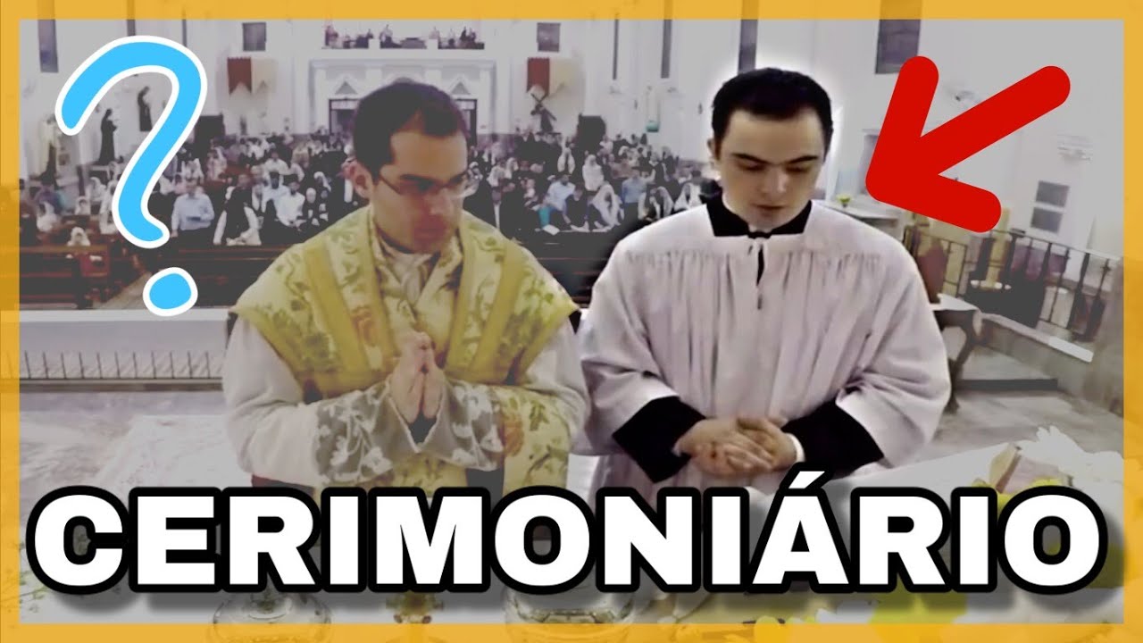 Como ser CERIMONIÁRIO na Missa TRIDENTINA