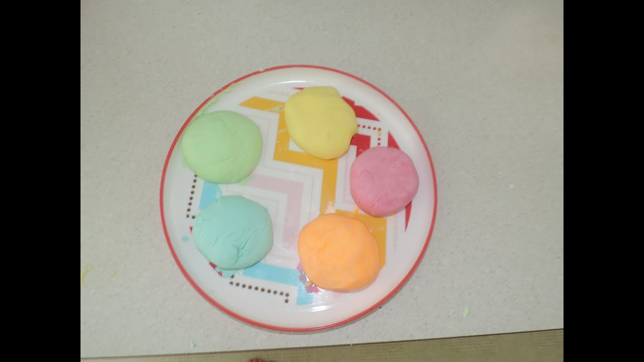 DIY Shampoo Play Dough YouTube