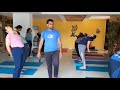 Backbending sequence yoga class