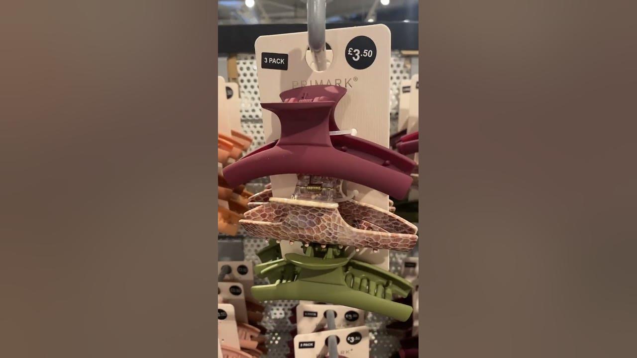 Primark hair clips YouTube