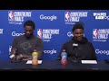“We Gotta Defend Better." | Ant & Julius Western Conference Finals Game 1 Postgame Sound | 05.20.25