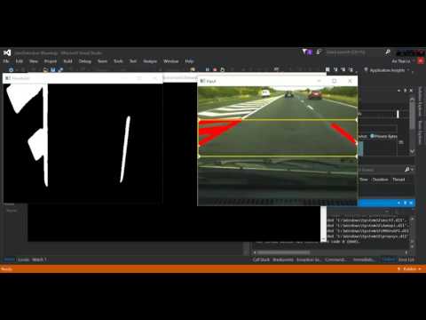 Lane Detection Using IPM and HoughLine + RANSAC First Rev - FPT Autonomous Car first round