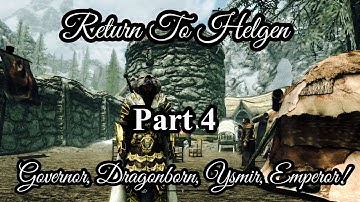 Return to Helgen Part 4 - The Battle for Helgen: Skyrim Special Edition Playthrough no Commentary