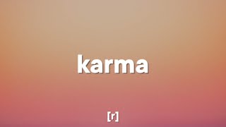 Summer Walker - Karma (Lyrics) 