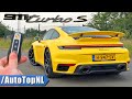 2021 PORSCHE 911 992 TURBO S *340km/h* REVIEW on AUTOBAHN [NO SPEED LIMIT] by AutoTopNL