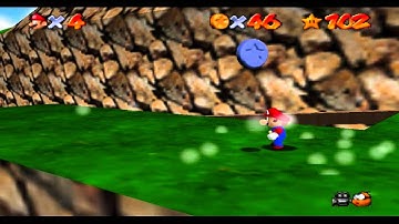 Super Mario 64 - Course 13 Tiny Huge Island - Star 7