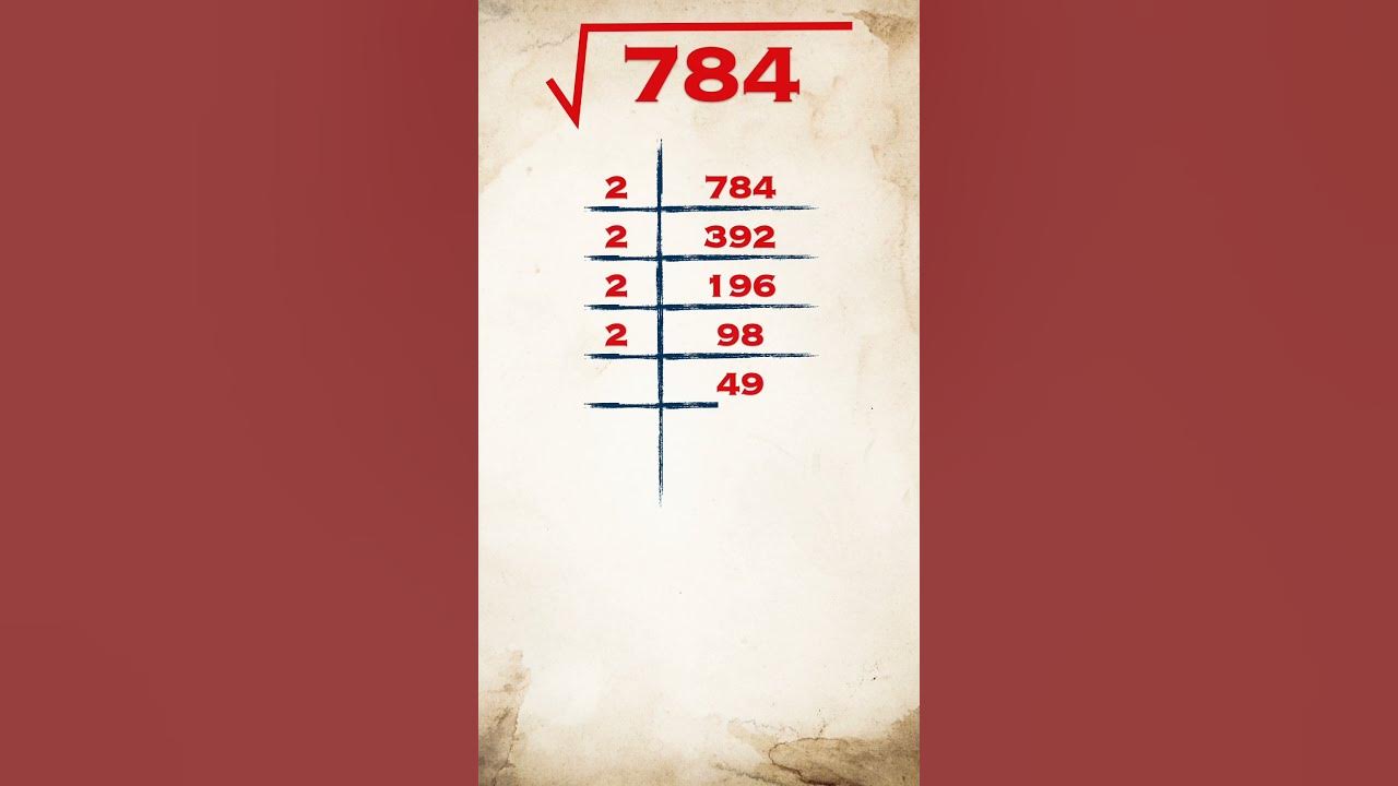 square-root-of-784-784-ka-vargmul-shorts-viral-trending