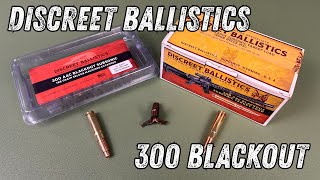 Discreet Ballistics 300 Blackout Hunting and Target Bundle Pack