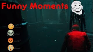 Dead by daylight Funny Moments longrifle was getting bully by killer