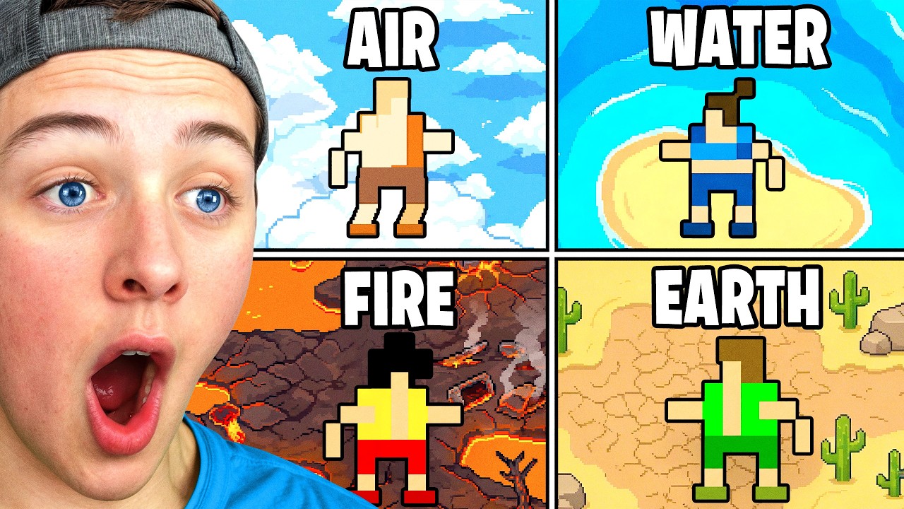 Воздух против Огня против Воды против Земли в Мировом Ящике (аватар)