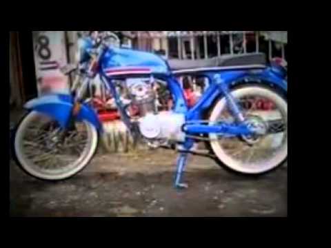 Model Modifikasi  Motor  Honda CB  100  Classic  Terbaru YouTube