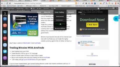 Leveraged Bitcoin Trading with AVATrade