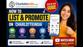 How to Promote Your Business in Charlotte 🇮🇳 | Step-by-Step Guide (FREE Listing)