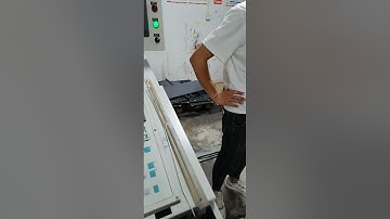 LED UV Curing System installation at site Manroland 500  Sheetfed