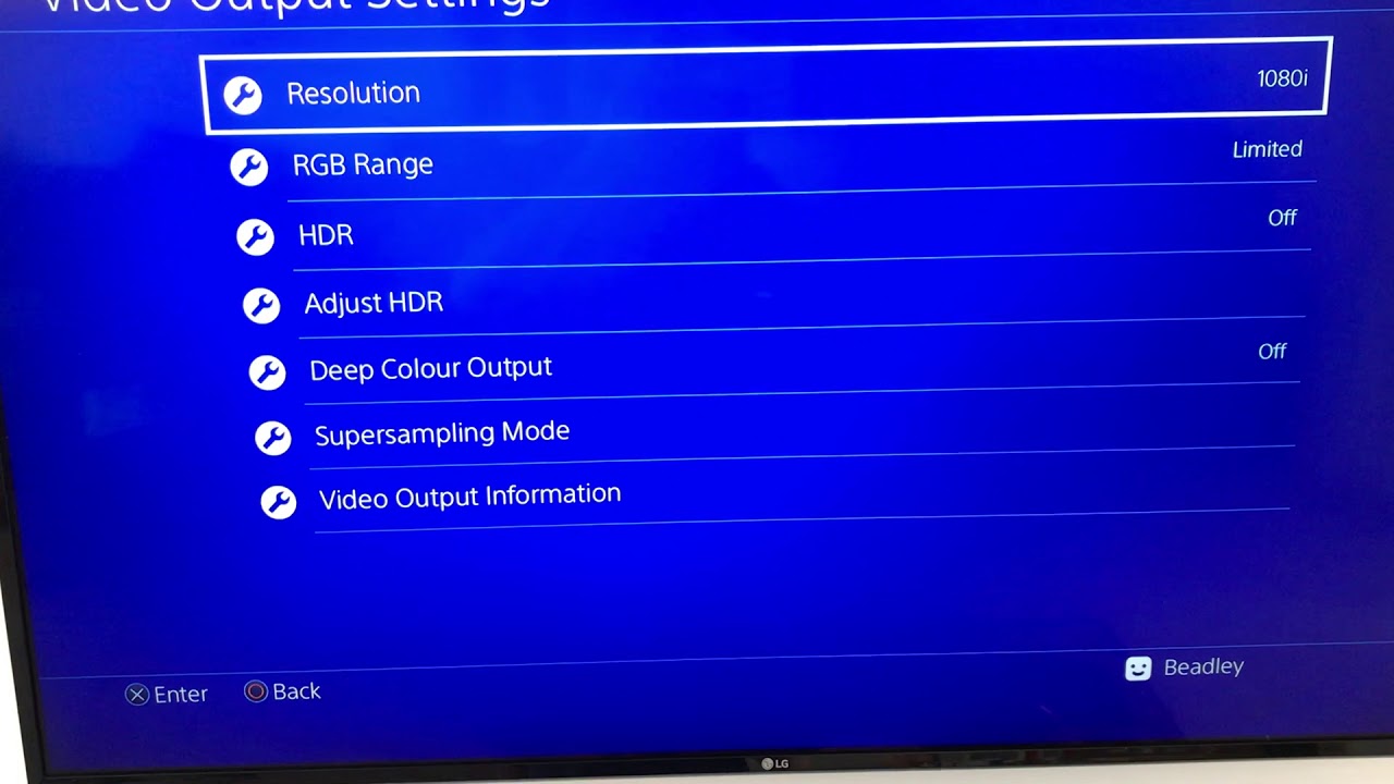 PS4 Pro LGTV screen flashes black fix YouTube
