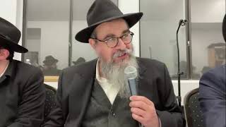 Farbrengen Siyum HaRambam part 1, Rabbi Yossi Paltiel - 5784