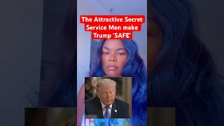 The Attractive Secret Service Men make Trump ‘SAFE’. #trump2026
