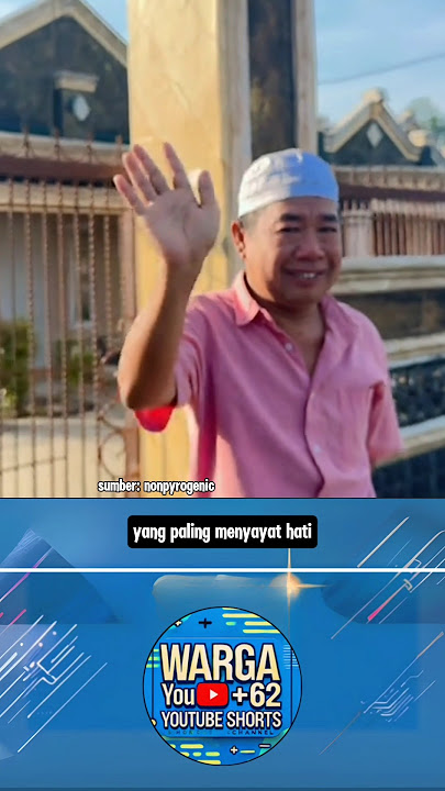 momen sedih pamit setelah mudik #lebaran