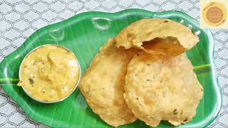 Hotel Style Masala Poori With Bombay Chutneyfull Video